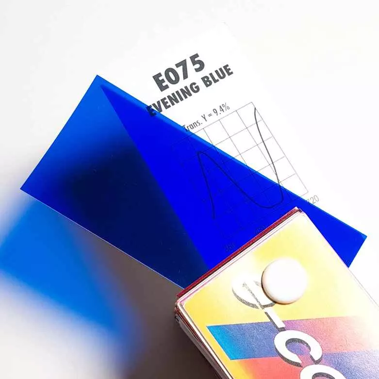 Светофильтр синий Rosco E075 Evening Blue Roll
