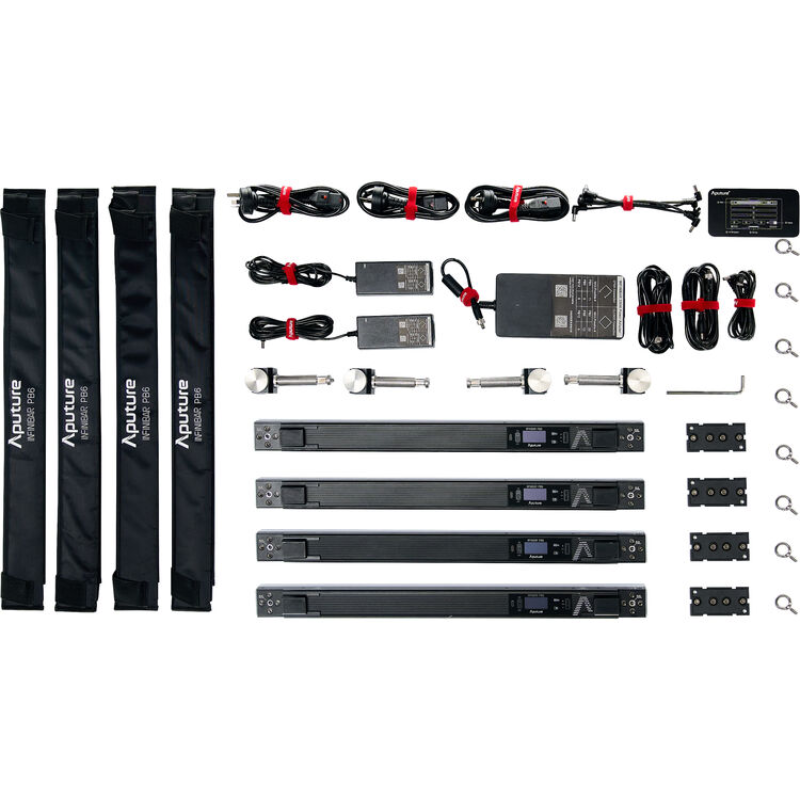 APUTURE INFINIBAR PB6  4-Light Kit