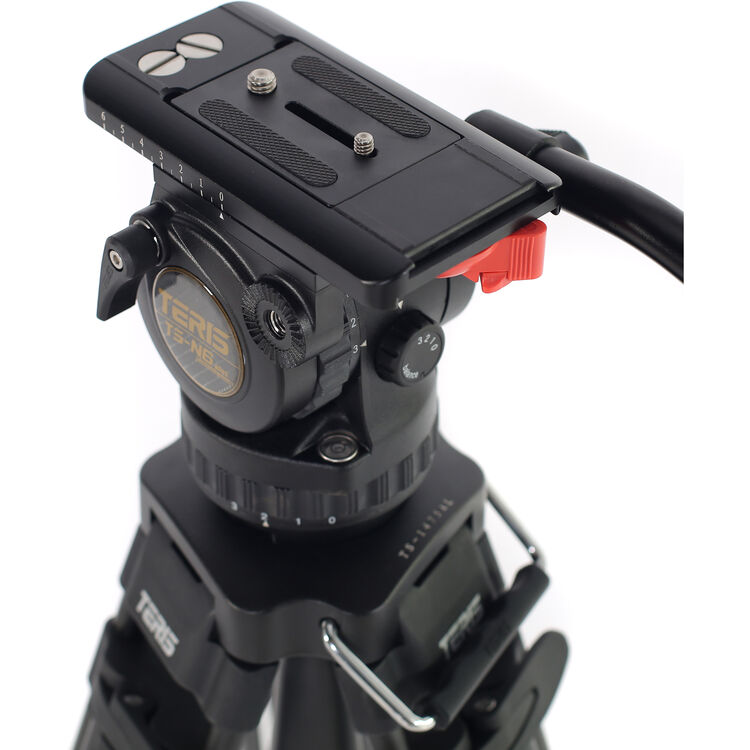 Штатив Teris TSN6AL PLUS Fluid Head & Tripod Kit