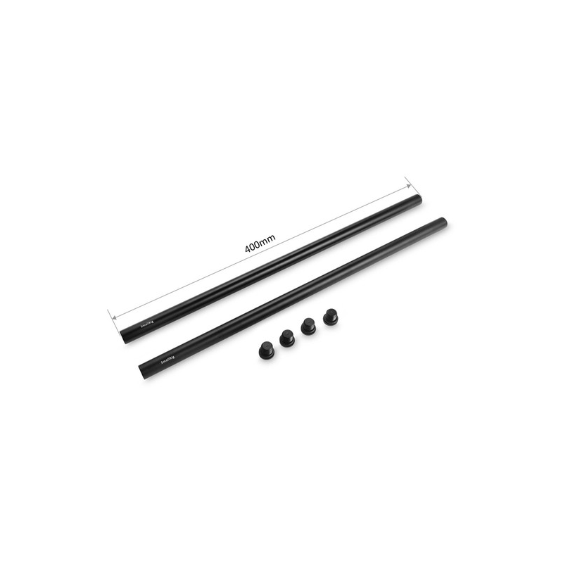 Шаровая головка SmallRig 2pcs 15mm Black Aluminum Alloy Rod (m12-40cm) 16inch 1054