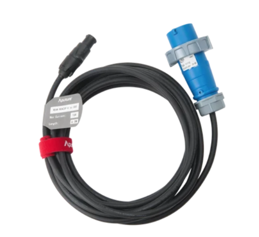 APUTURE RCAC3F-X to CEE 16A AC Power Cable (6m)