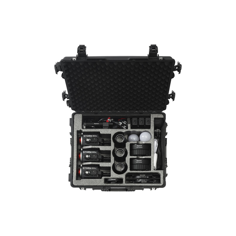 Набор светодиодных ламп APUTURE STORM 80c 3-Light Kit AP0701012K