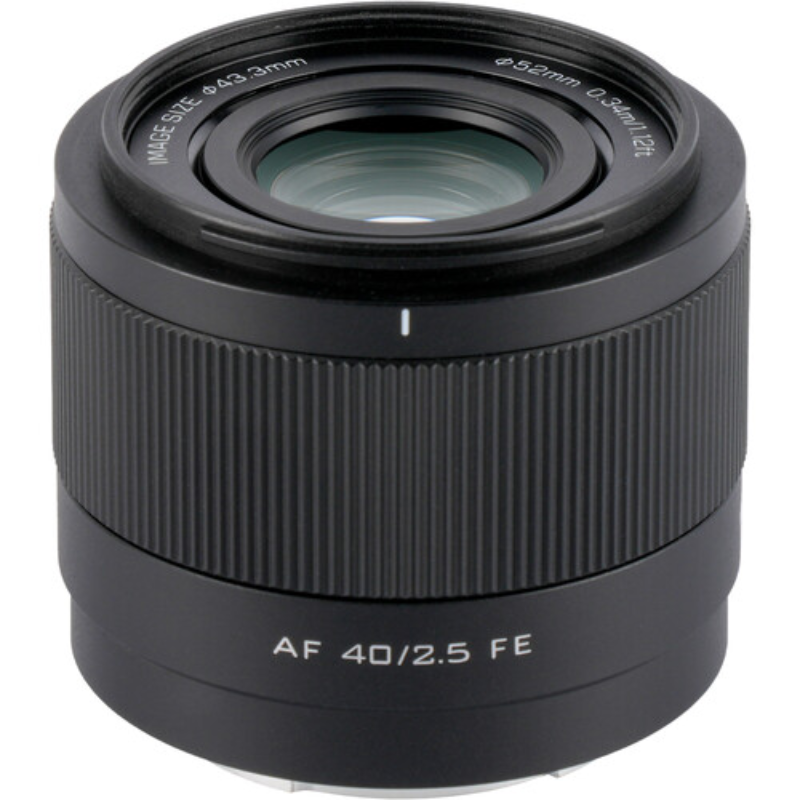 Viltrox AF 40mm f/2.5 FE Lens (Sony E, Black)