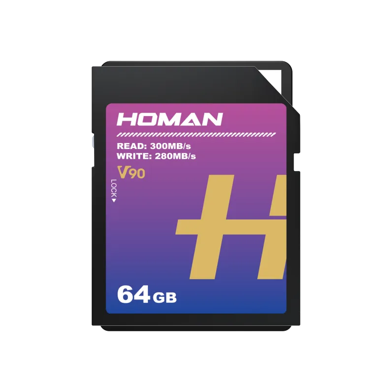 Homan UHS-II SD Card (V90) 64GB
