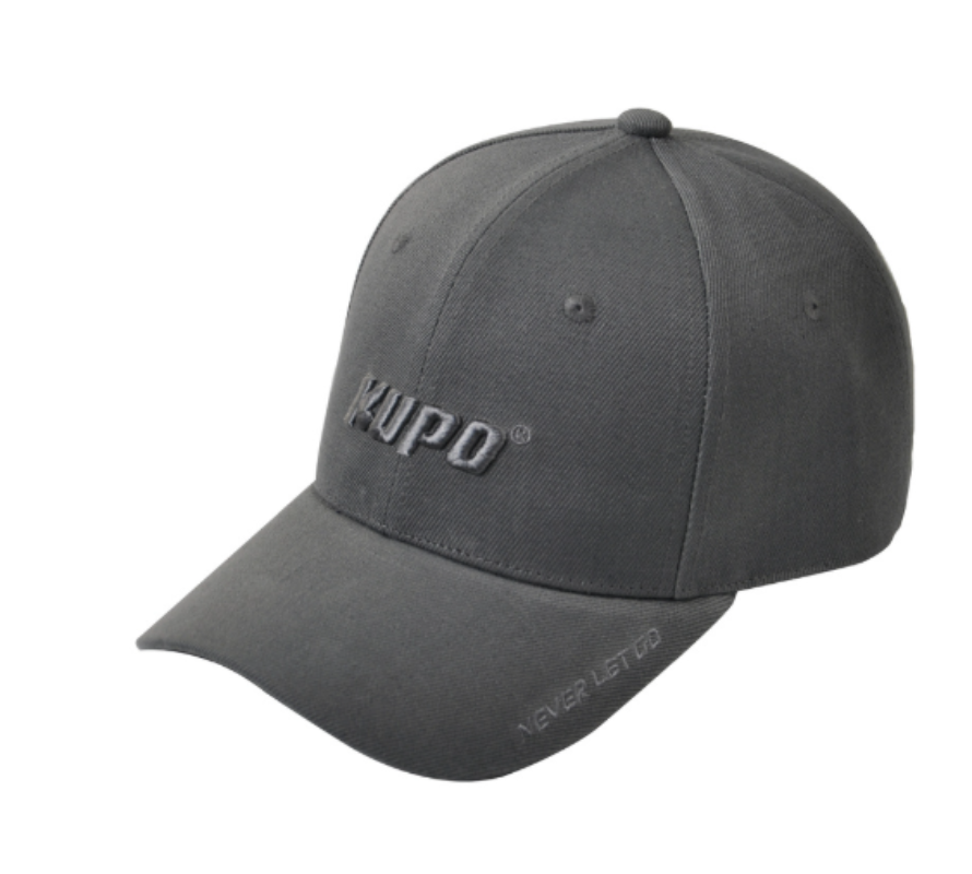 Бейсболка с логотипом KUPO KC-C01GY CAP GRAY