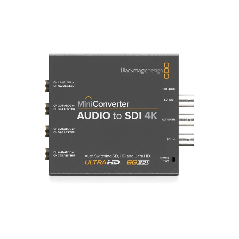 Конвертер сигнала Blackmagic Design Mini Converter - Audio to SDI 4K
