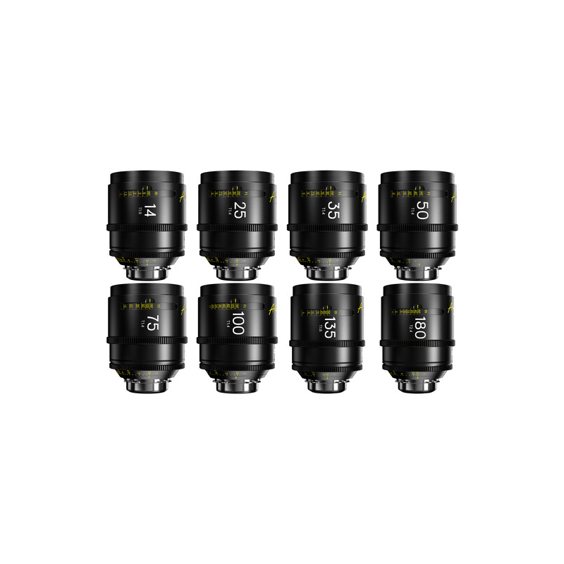 Объектив DZO DZOFILM Arles Prime 8-lens kit 14/21/25/35/50/75/135/180 in Metric