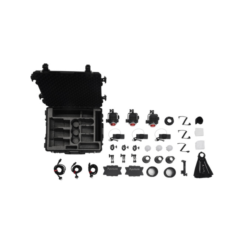 Набор светодиодных ламп APUTURE STORM 80c 3-Light Kit AP0701012K