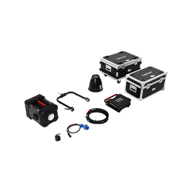 Светодиодный осветительный прибор APUTURE STORM XT52 Lamp Head Flight Case Kit