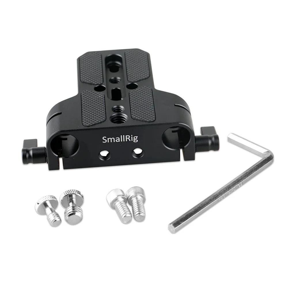 Площадка SmallRig Baseplate with Dual 15mm Rod Clamp 1674