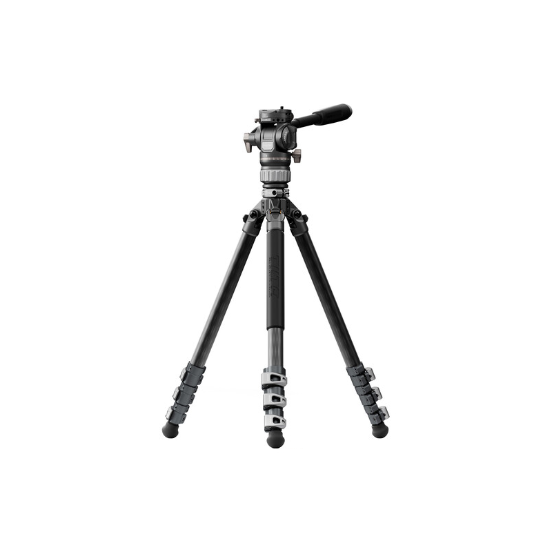 Штатив Tilta TT-VT05-FB-SG Tilta Travel Video Fluid Head with 3-Stage Carbon Fiber Tripod Legs (5KG) - Space Gray