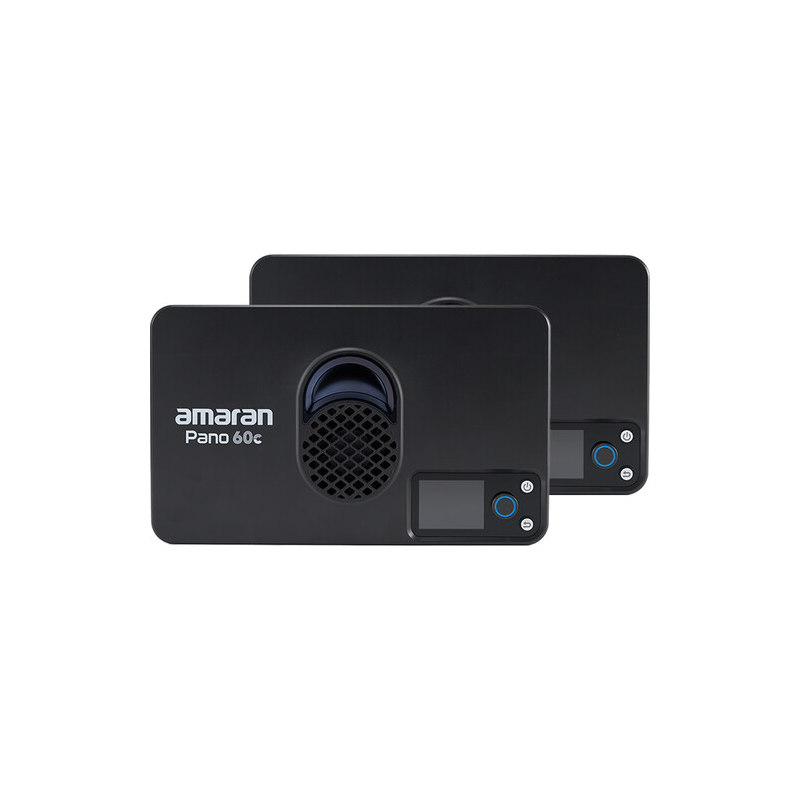 Светодиодный осветительный прибор APUTURE MP0101009B amaran Pano 60c 2-Light Kit-Charcoal