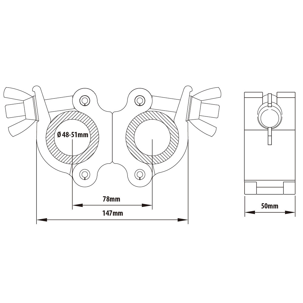 Крепление Куплер KUPO KCP-832