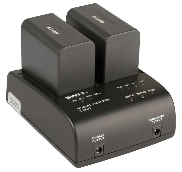 Двухканальное зарядное устройство для аккумуляторов SWIT S-3602C