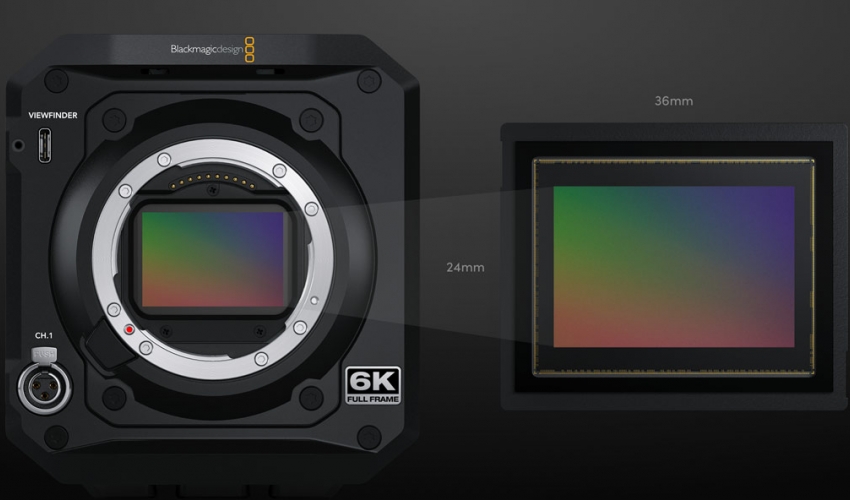 Новая кинокамера PYXIS 6K от BLACKMAGIC DESIGN. 